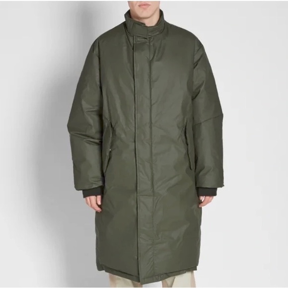 NWT Yeezy Season 3 Military Waxed Down Jacket/Coat/Parka Mens Medium - Picture 4 of 5